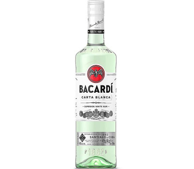 Bacardi Carta Blanca (Бакарди Карта Бланка) 0.5 литра